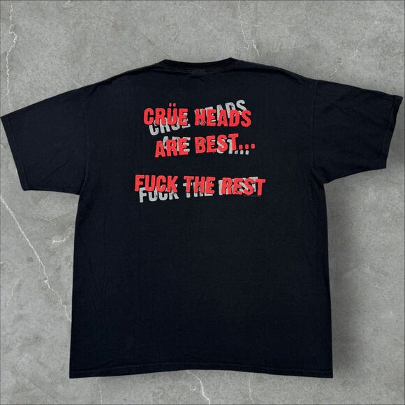 VTG NOS Motley Crue 2005 Carnival of Sins Tour "F*CK THE REST" Concert Tee - 2XL - Picture 2 of 7